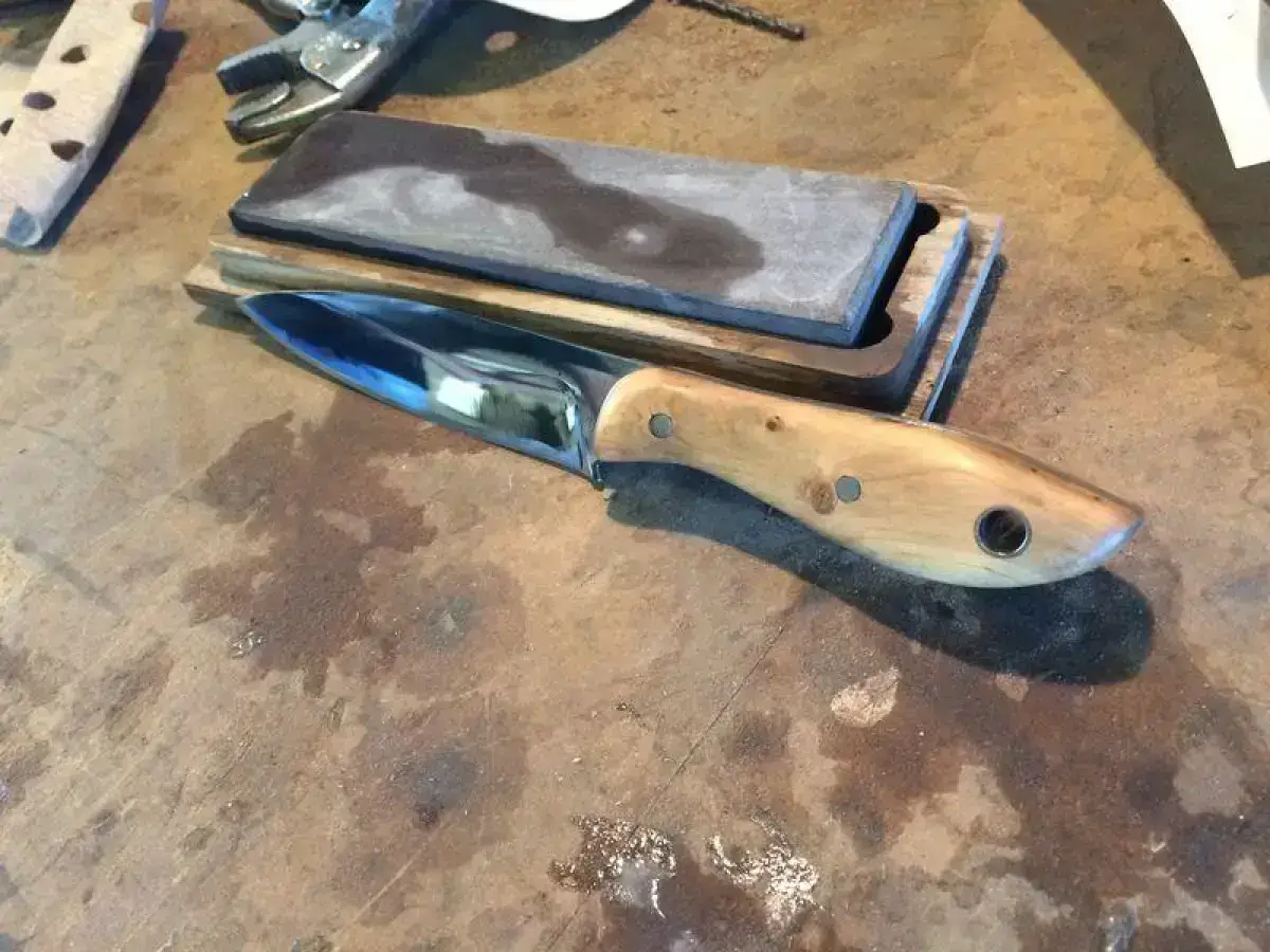 Stage Duo "Je fais mon couteau"