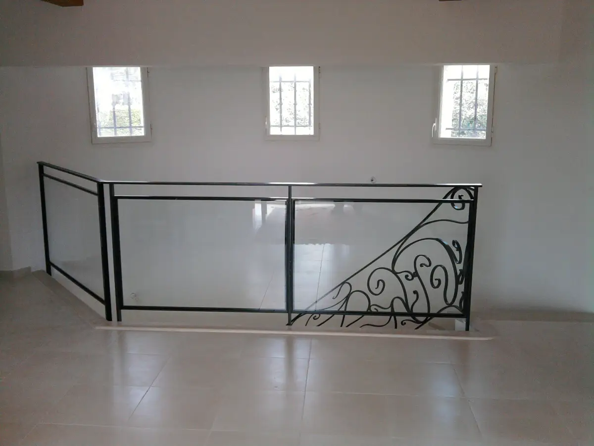 Rampe d'escalier Art nouveaux  - Image 2