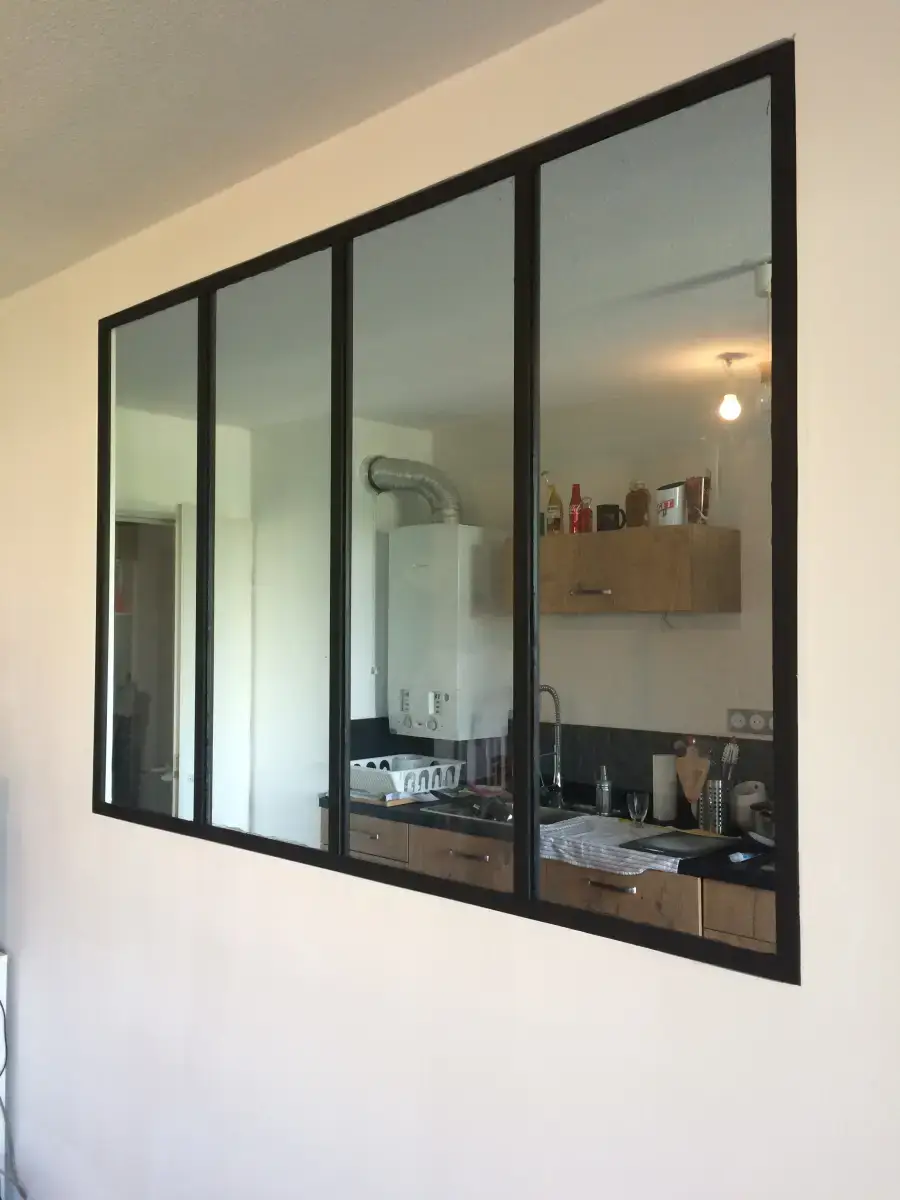 Cloison type verrière 