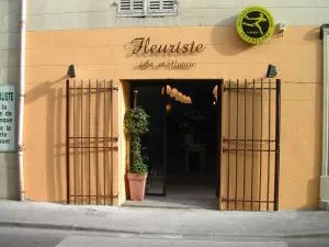 Grille en fer forgé Fleuriste Eguilles