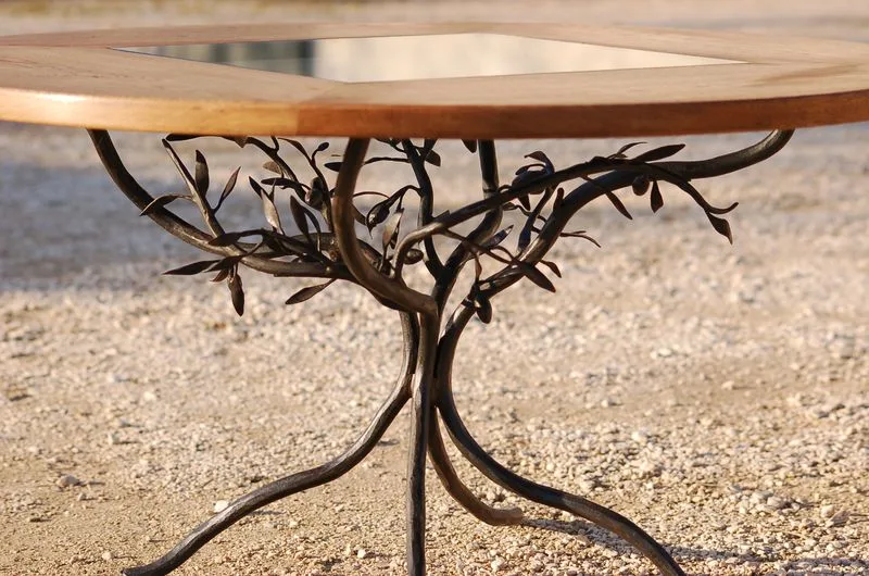 TABLE PIED OLIVIER - Image 3